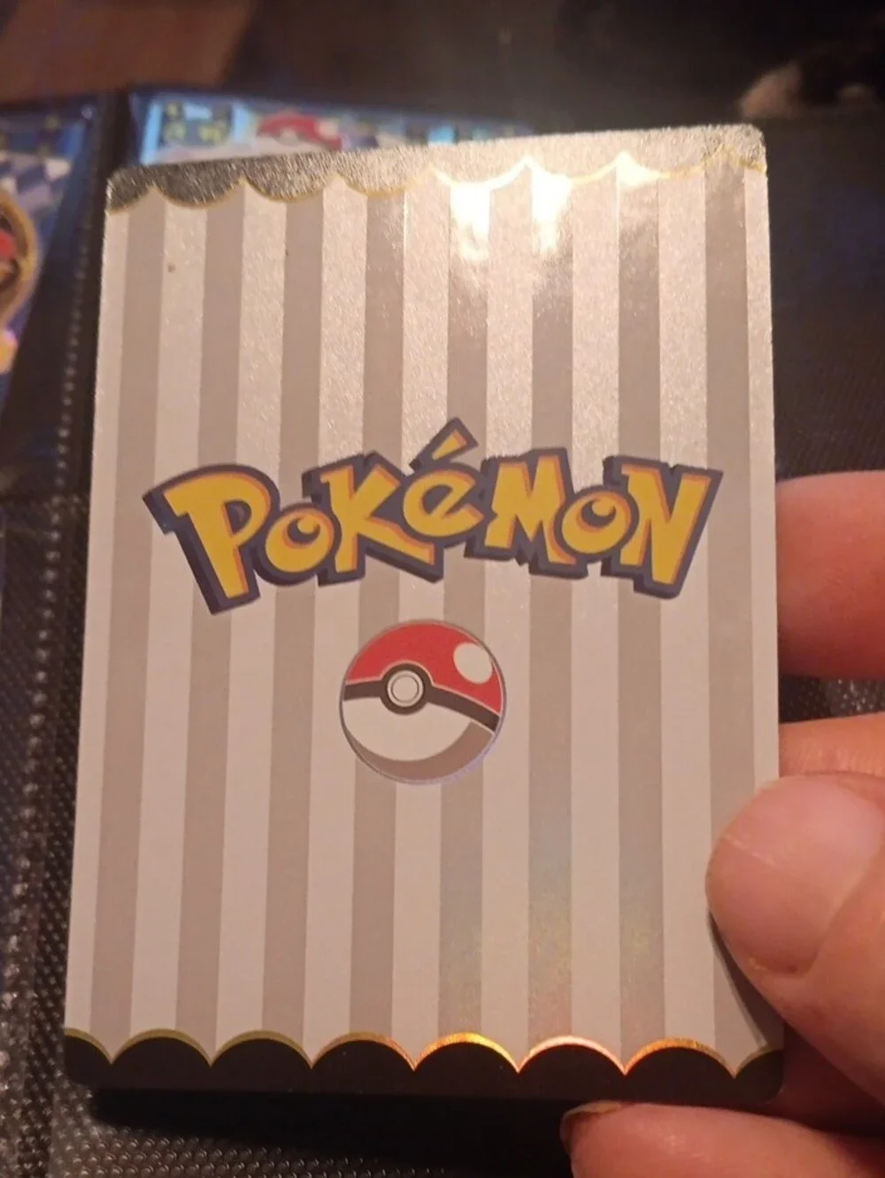 Pokemon Espeon Trading Card - Purple, Pink, Blue Accents